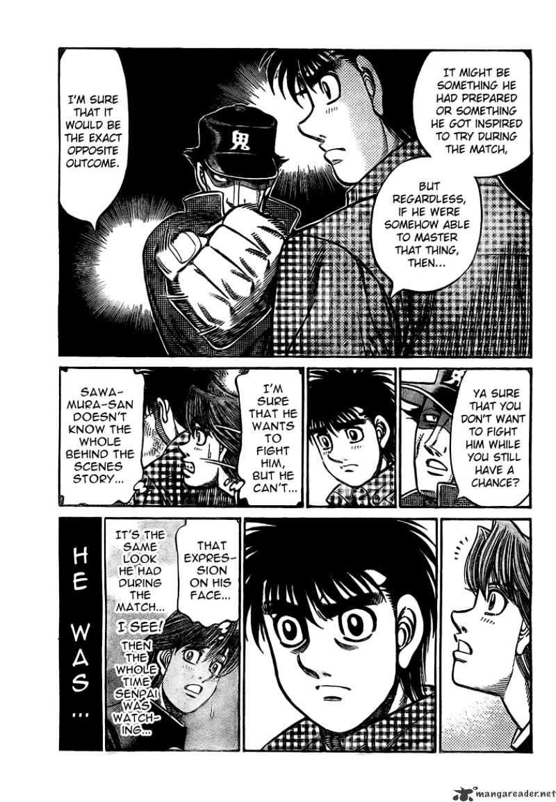 Hajime no Ippo: Fighting Spirit, Chapter 847 image 09